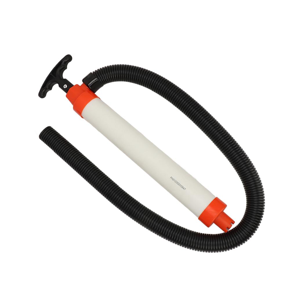 Manual Bilge Pump with Hose Portable Hand Water Pump for Yachts Fishing Boats Kayaks Speedboats