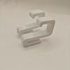 2Pcs 3D Heavy-Duty Shower Hook,Suitable For 8Mm Glass Doors - No Drilling Required,Plastic Hook - Bathroom Storage Towel,Towel