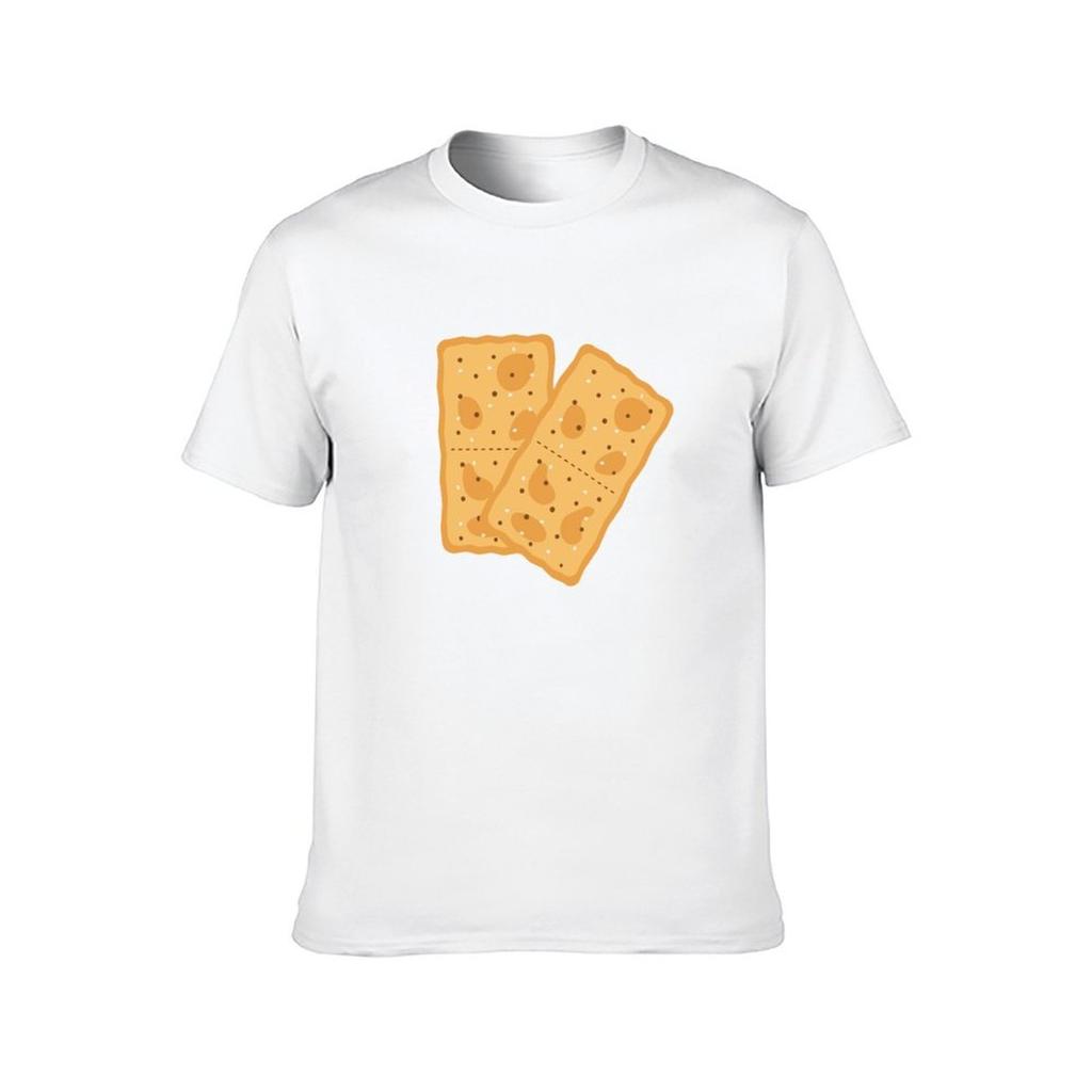 CRACKERS Cheese and Crackers TShirt Man T Shirt Cotton High Quality Man T Shirts for Men Casual TShirt