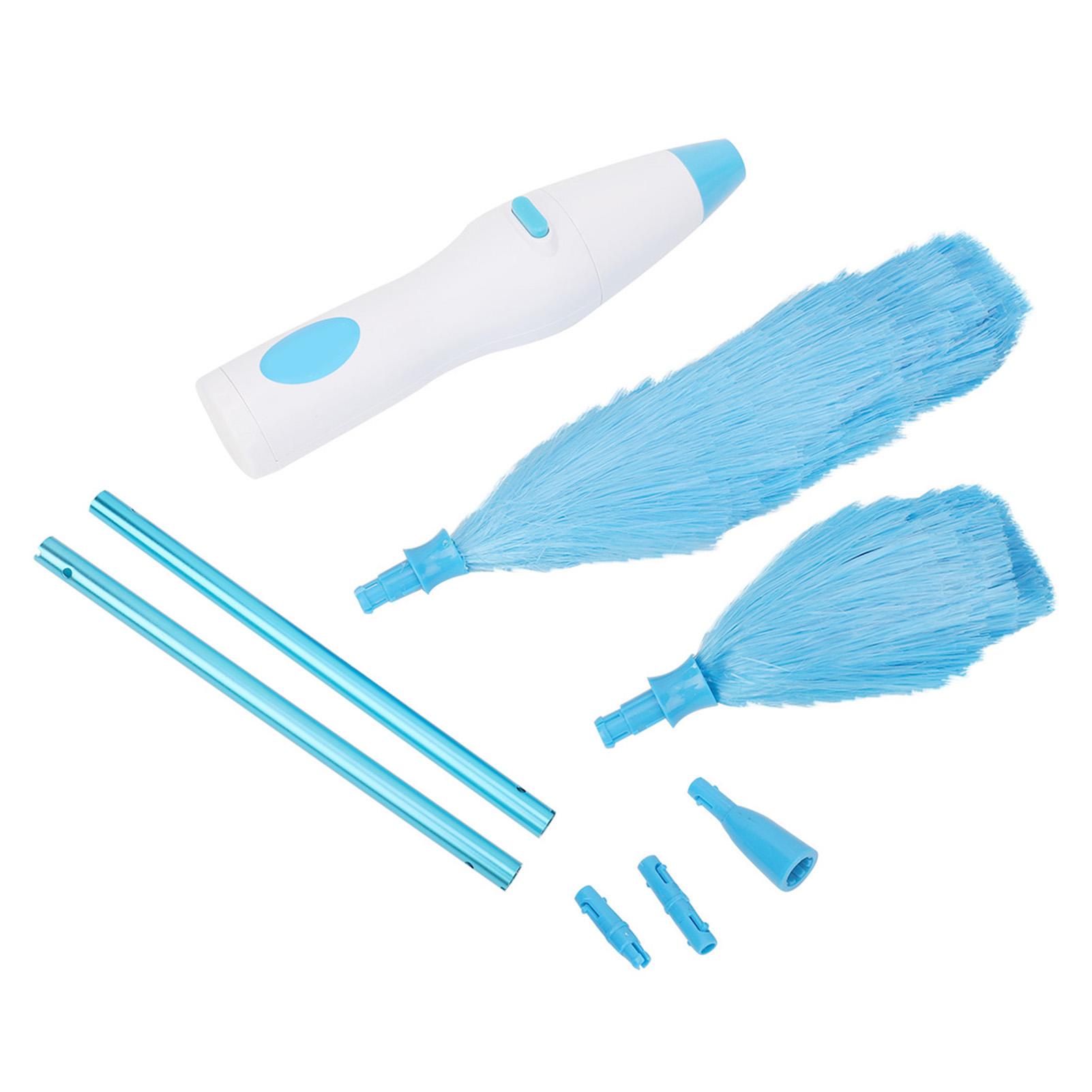 

180 degrees Bendable Electric Feather Duster Window Blinds Furniture Cleaning Tool