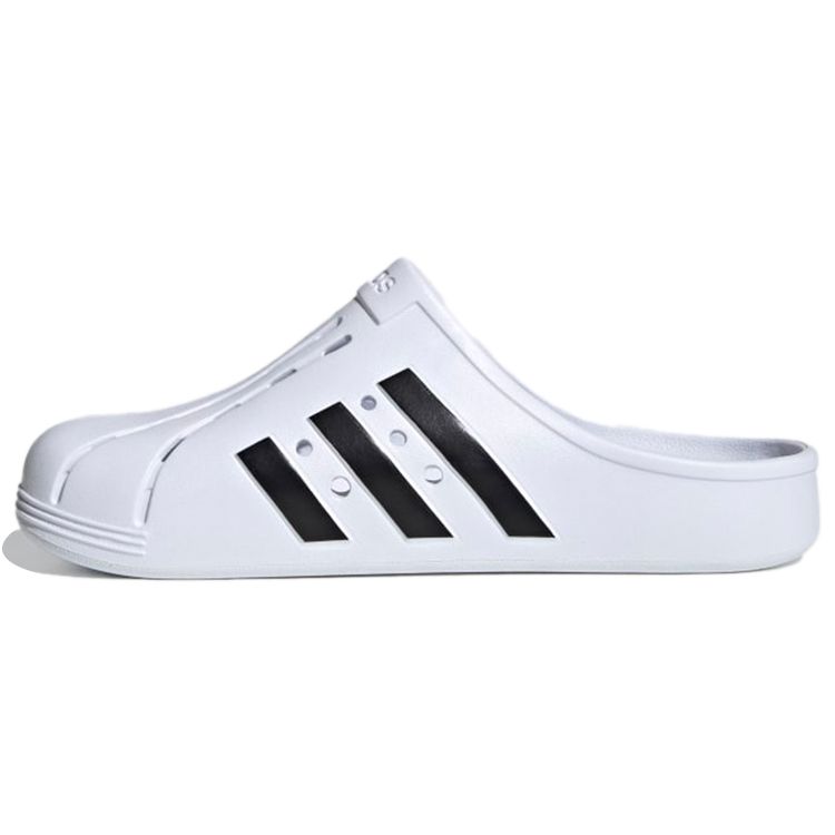 

Adidas Adilette Clog Белые черные мужские кроссовки FY8970