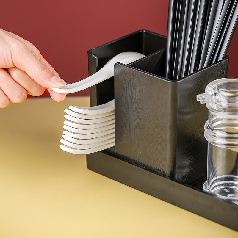 Restaurant Chopstick and Utensil Holder - Multifunctional Storage Box