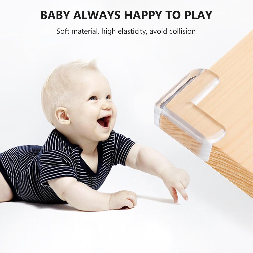 Timetided 10Pcs Child Baby Kids Safety Corner Guards Desk Table Corner Protector Cover