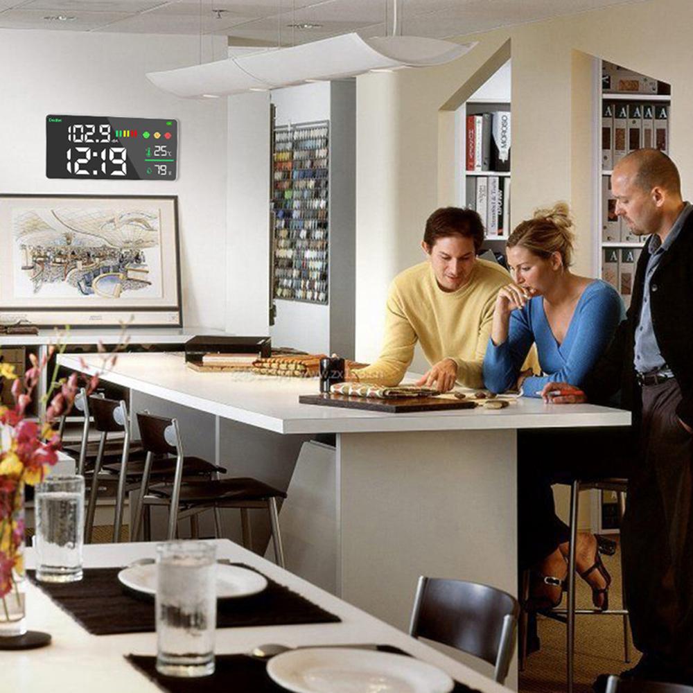 Noise Measuring Instrument Digital Decibel Sound Meter Temperature Meter Humidity Meter Multifunctional Home