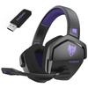 NUBWO G06 Wireless ENC Noise-Cancelling Stereo Gaming Headset, Over-Ear, Bluetooth 2.4G Exclusive