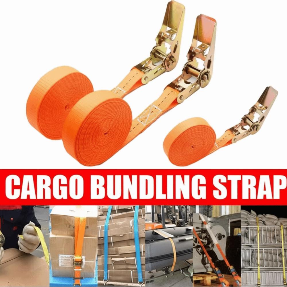 Rust Proof Ratchet Tie Down Straps Durable Polyester Lashing Straps Load Securing Straps  Boat