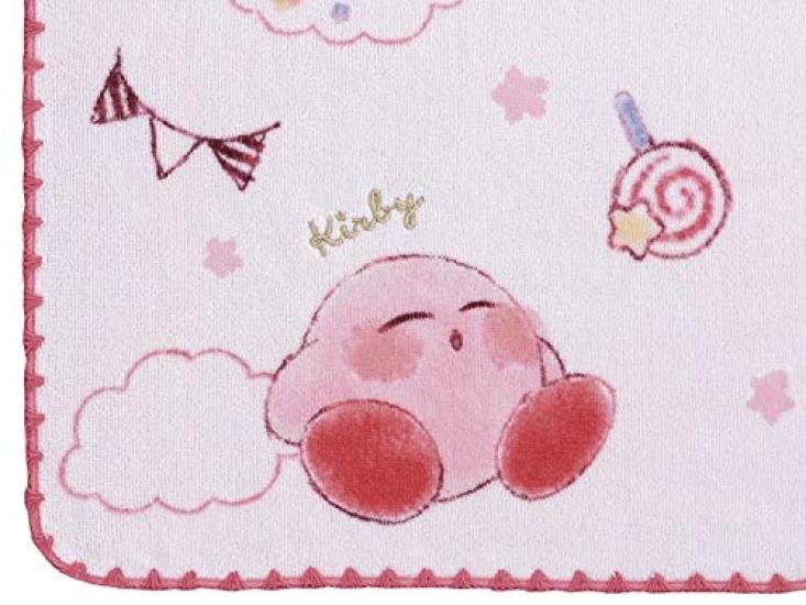 Marushin Face Nintendo Kirby of the 34 x Kirby Cotton Clouds and Available in Two 4585004400 Towel, Stars, 80cm, Candy, Kirby, Cotton, Sizes,