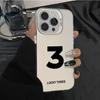 The new lucky number is suitable for iphone16 mobile phone case Apple 15promax/14 anti-drop 13pro12 Europe and America