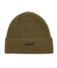 Eondeokeonteulol Winter Slim Fit Knit Thermal Logo Embroidered Unisex Solid Beanie Hat Beanie / Flex / Liquid / Khaki