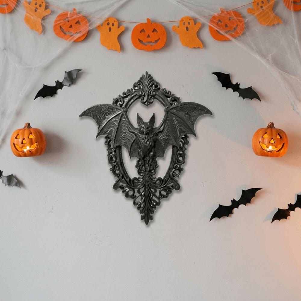3D Printing Bat Wall Plaque Dark Style Dark Wind Bat Pendant Party Decoration