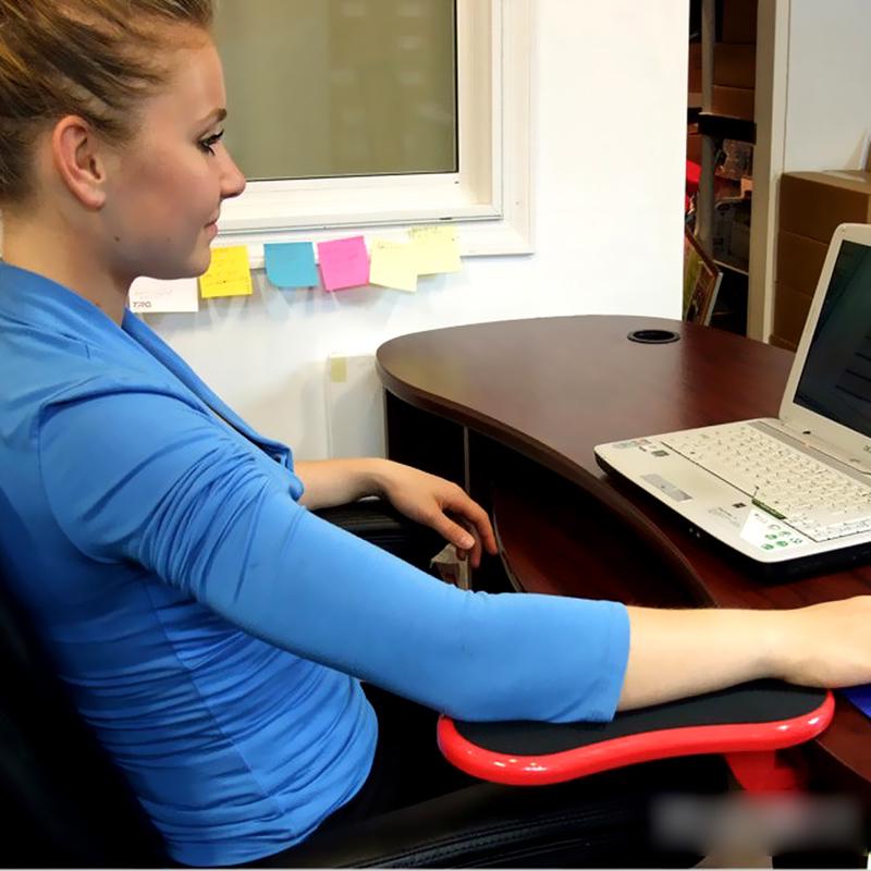 Computer Arm Rest for Desk Keyboard Armrest Extender Adjustable Armrest Pad Desk Computer Table Support for Home Office Desk Use
