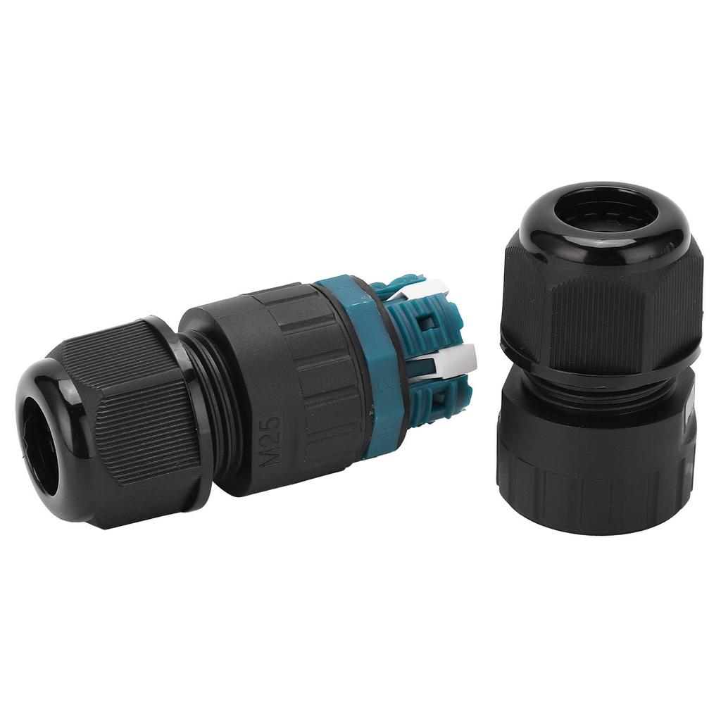 Plastic Circular Connector 5 Pin Aviation Cable Plug Wire Socket Waterproof M25‑5P 9~12MM