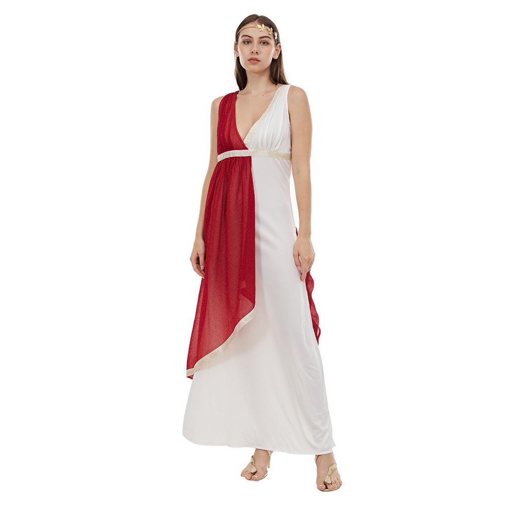 Halloween New Adult Roman Cosplay Costume Greek Muse Costume Party Bar