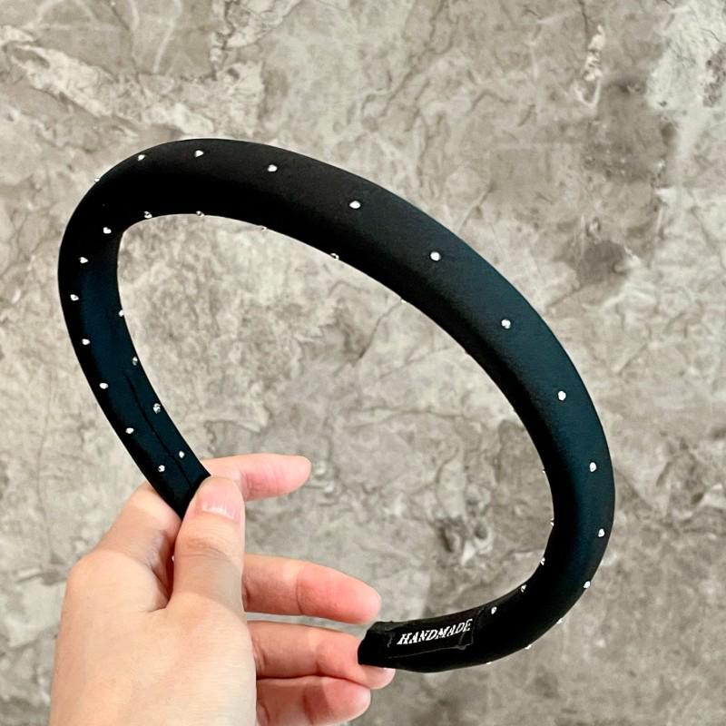 French Elegance Black Series Pearl Headband with Teeth - Autumn/Winter Collection