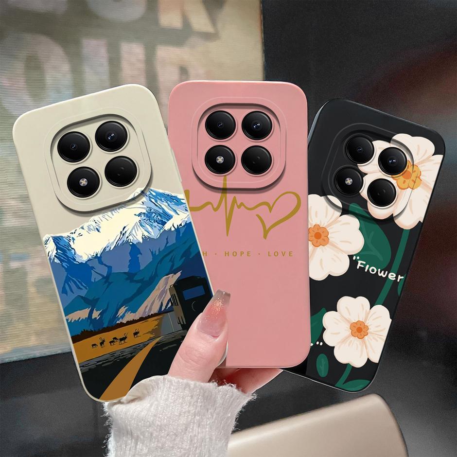 Hüllen Für Redmi Note 15 Pro Plus 4G 5G Cartoon Herz Weiches Silikon Schutzhülle Für RedmiNote15Pro Plus Kratzfest Fundas