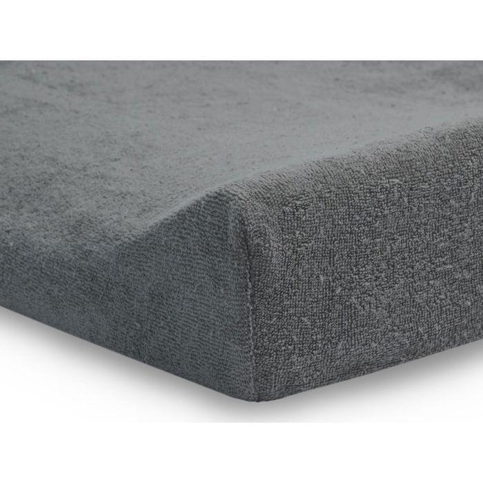 Housse matelas à langer Éponge 50x70cm - Storm Grey