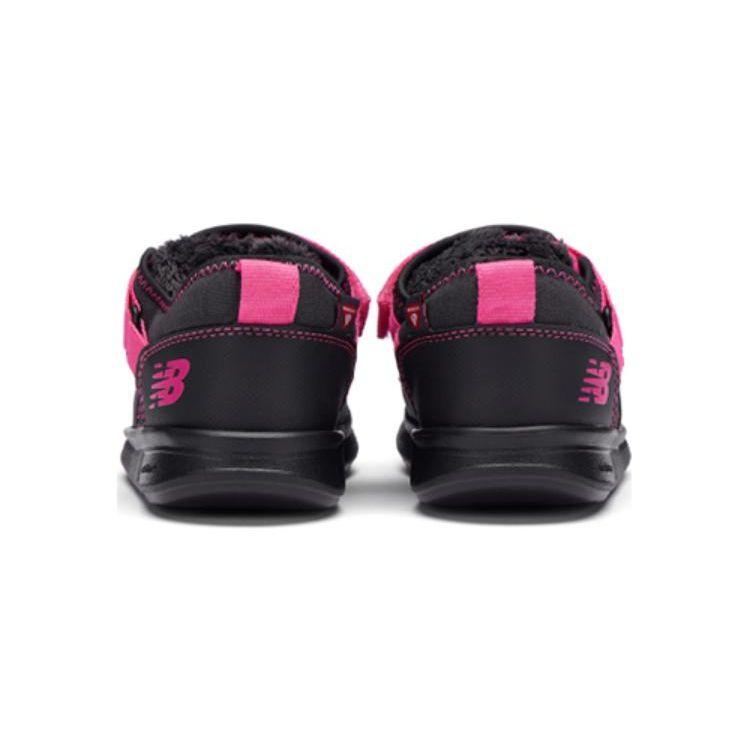 New Balance Nb Crvn Moc Fleece Lined Warmth Shock Absorption Breathable Low Top Walking Shoes Baby Shoes Rose-Red IHMOCLP2