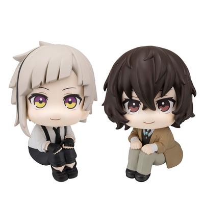 Anime BSD Figure Kawaii Dazai Osamu Action Figure Q Edition Nakajima Atsushi Figurine PVC Model Collection Doll Anime Toys Gift