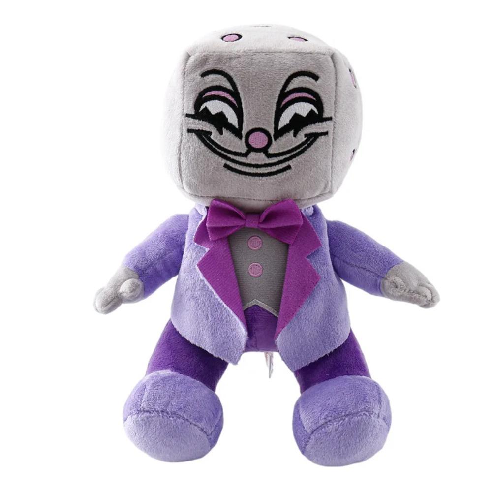 Hra Cuphead Plyšová hračka Mugman Ms. Pohár duch Král Kostka Cagney Carnantion Puphead Plyšové panenky Hračky pro děti Dárky