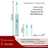 Wisdent Kids Cartoon Electric Toothbrush with Soft Bristle Brush Head - Portable, Fun USB Model