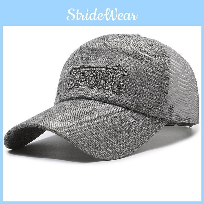 Sport Embroidery Letter Baseball Cap Sun Protection Breathable Hat Outdoor Gift