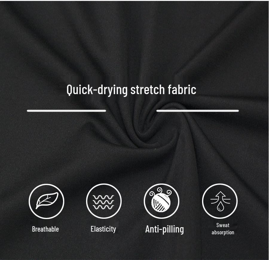 Men's Quick-Dry Short-Sleeve Sports T-Shirt for Summer Fitness & Running