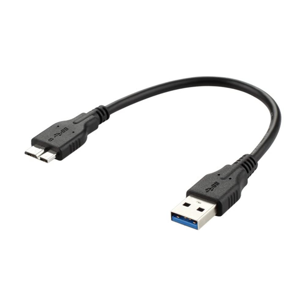 USB USB Type A Male To Micro Type B Transfer and Fast Compatible with External Disc Digital Galaxy and More 2 3.0 Micro-B Cable, Male, High-Speed