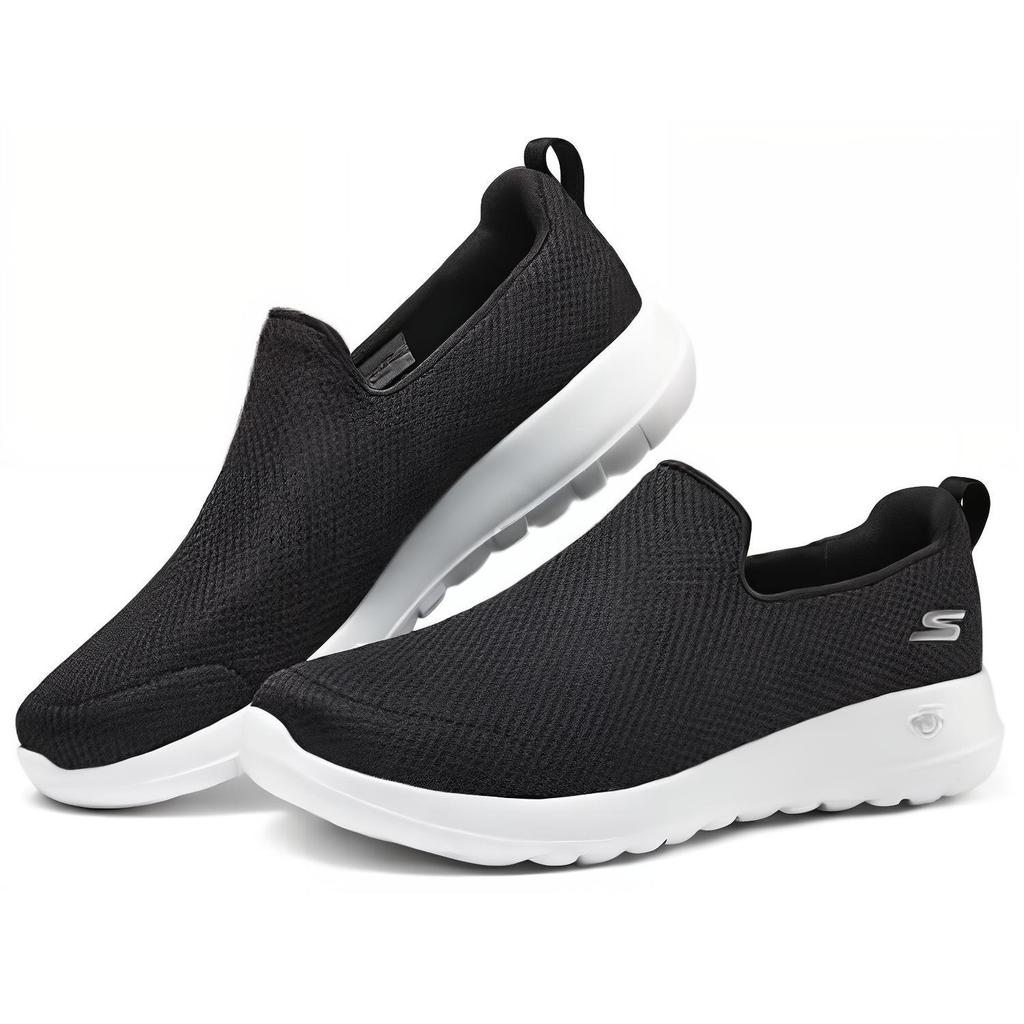 Skechers Go Walk Max Slip-On Comfortable Mesh Soft Sole Casual Walking Shoes Lightweight Breathable Low-Top Lifestyle Shoes Men sneakers 216236-BKW