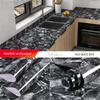 Marble Kitchen Oil-Proof Film Stove Waterproof Moisture-Proof Self-Adhesive Wallpaper Countertop Cabinet Renovation Tile Sticker