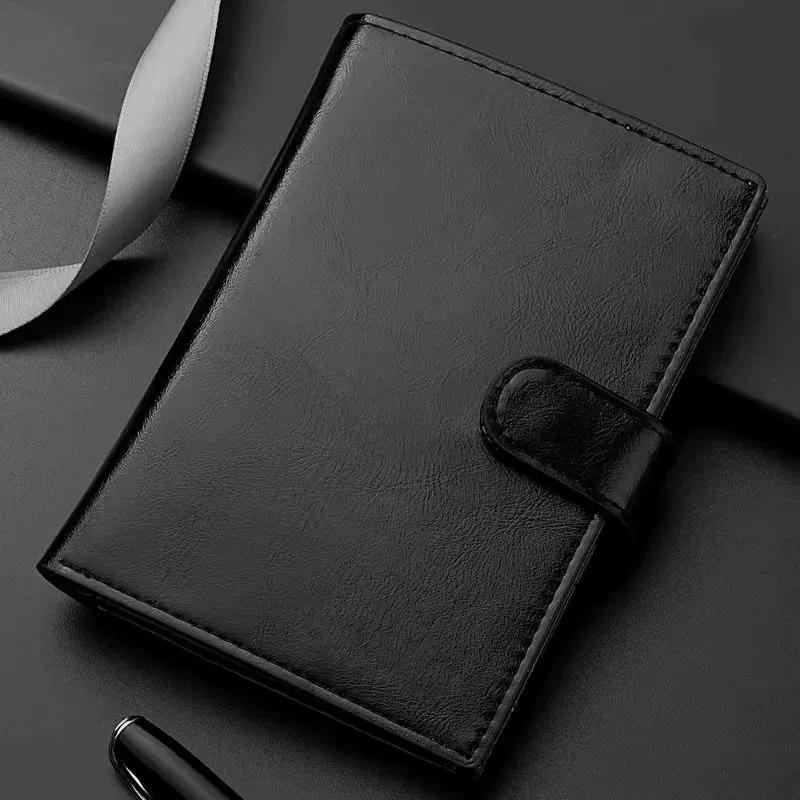 Stylish Travel Leather Passport Bag Multi-Card Card Holder Portable Multi-Function Men's Wallet
