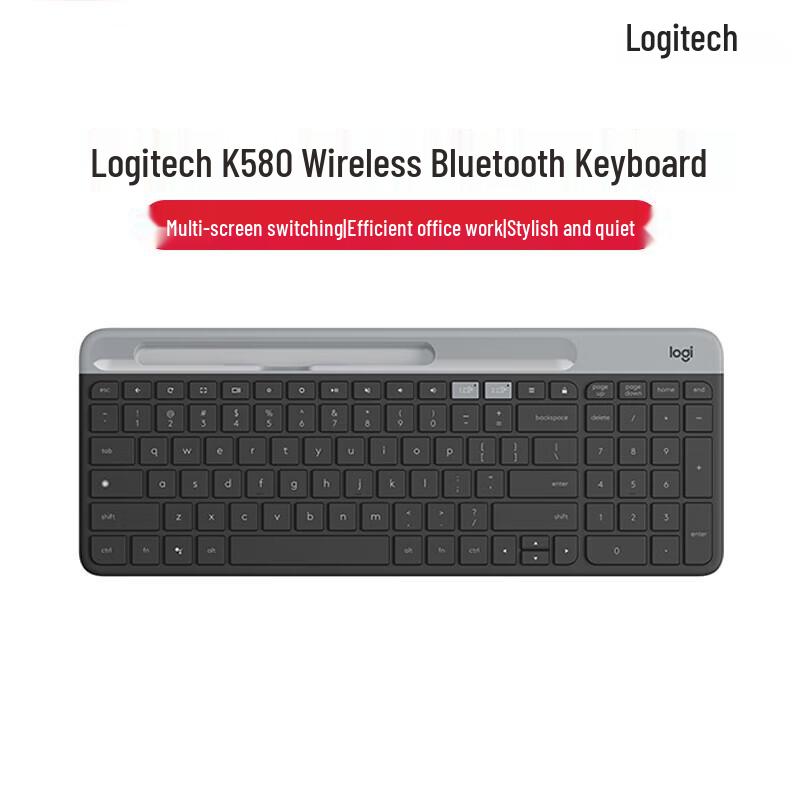 

Logitech K580 Slim Multi-Device Wireless Bluetooth Keyboard