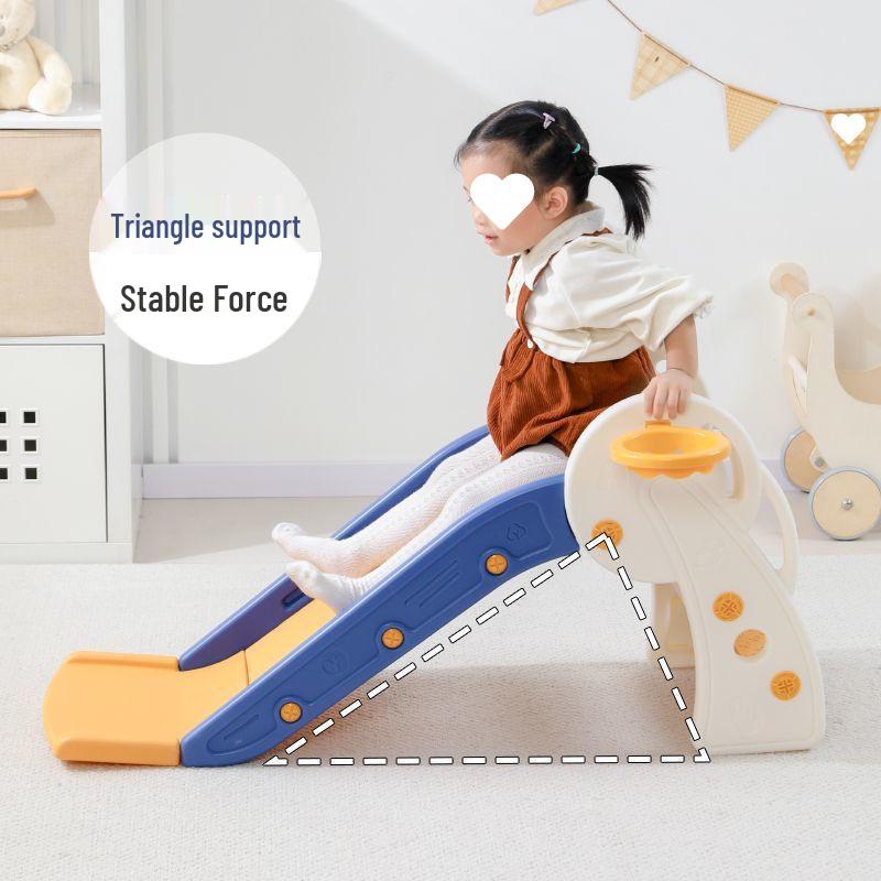 Foldable Toddler Slide: Indoor, Detachable, and Perfect for Living Rooms