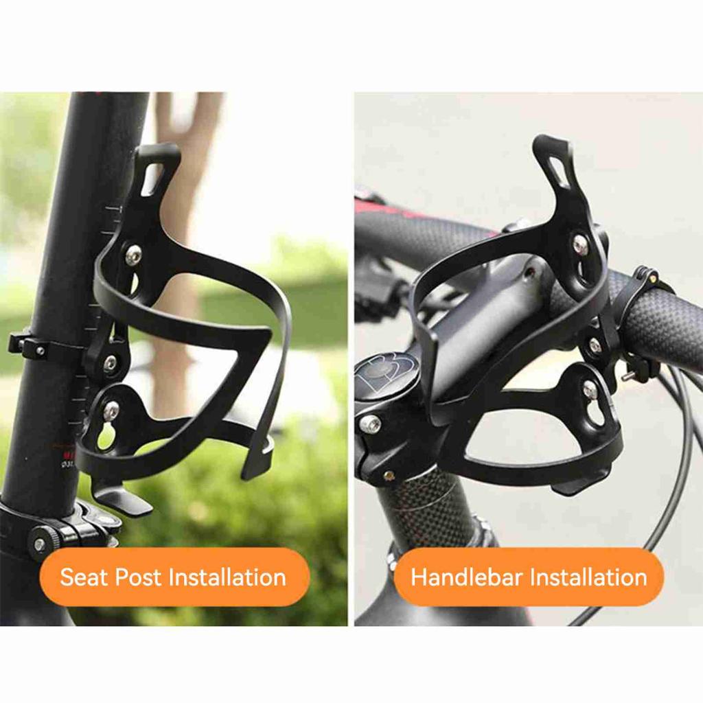 Adjustable Bike Bottle Cage Adapter Aluminum Alloy Bike Water Bottle Cage Holder Mount Adapter