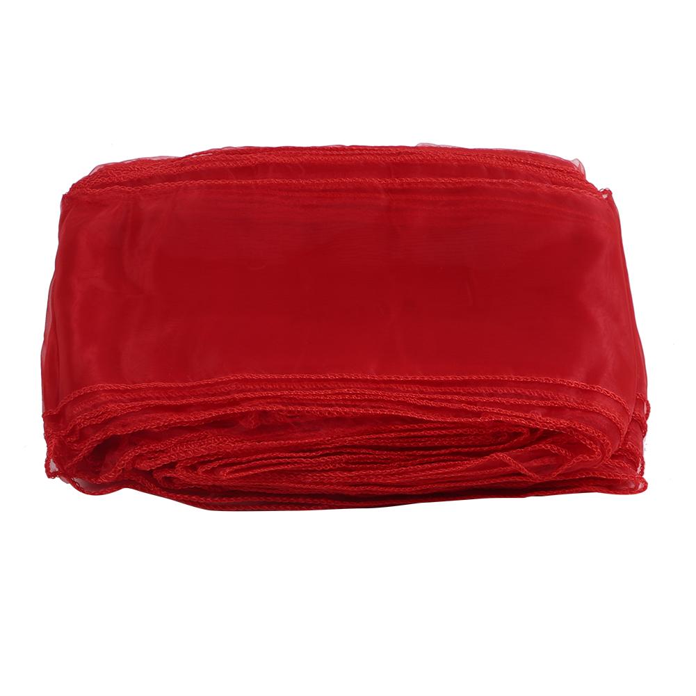 25Pcs Organza Chair Sashes for Wedding Banquet Party Decoration Chair Bows Ties Cover Bands Event