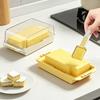 Butter Box Transparent Fresh Preservation Container with Lid And Adjustable Dosage Spoon Design Butter Keeper for Kitchen Refrigerator