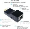 DDMALL Mini HDMI Encoder for Live 1080P 1080i HDMI Video Encoder with Hardware 2K Supports Cloud Control for IPTV H.265 H.264 Streaming, SRT, RTMP,