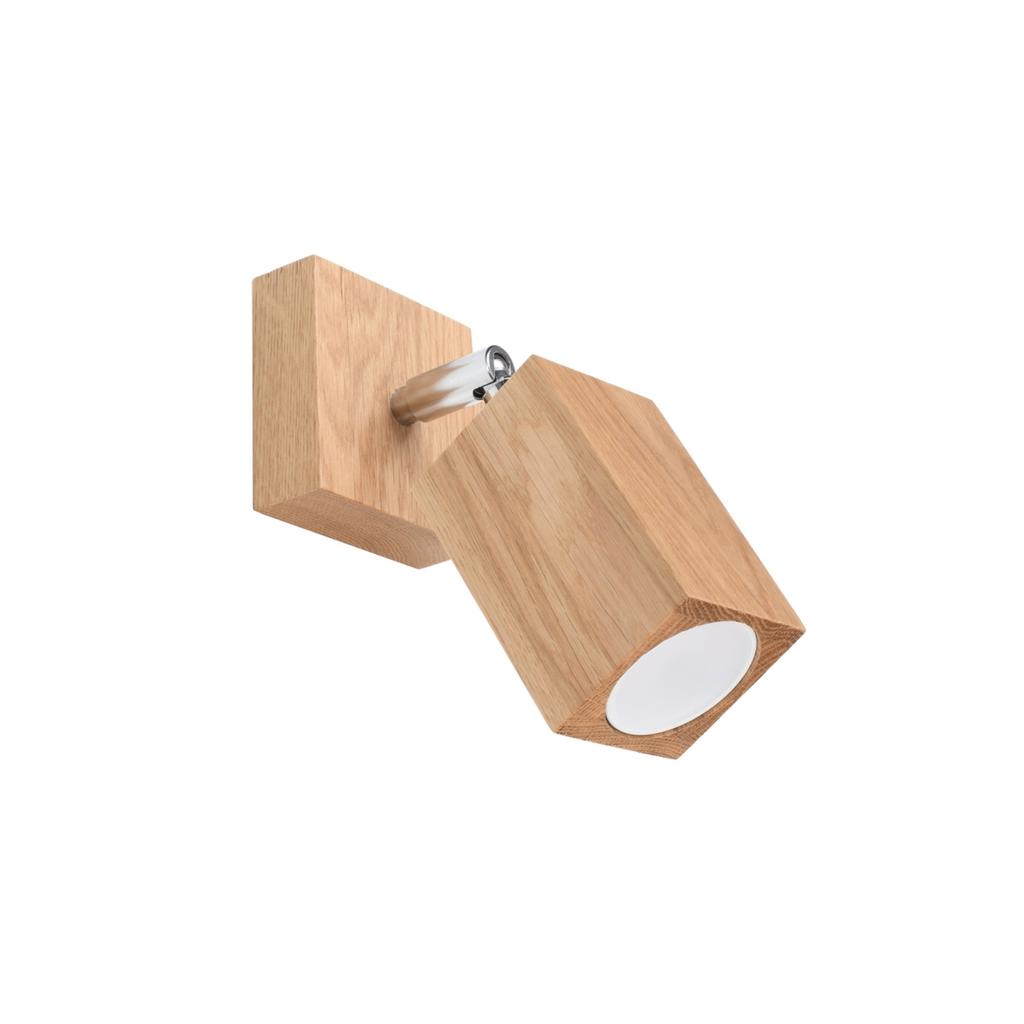 Keke oak wall lamp