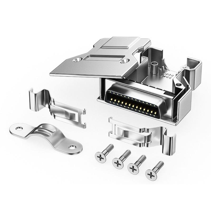 Multiple Style SCSI Female Connectors for Wiring with Copper Contacts Plug and Play Metal Housing SCSI Cable Adapter