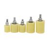 Yellow Thickened Bearing Nylon Guide Roller Gate Wheels - Sliding Or Cantilever Gates Positioning Guide Translation Door Wheel