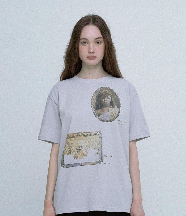 Chance Chance Gallery Wall T-Shirt Gray/S