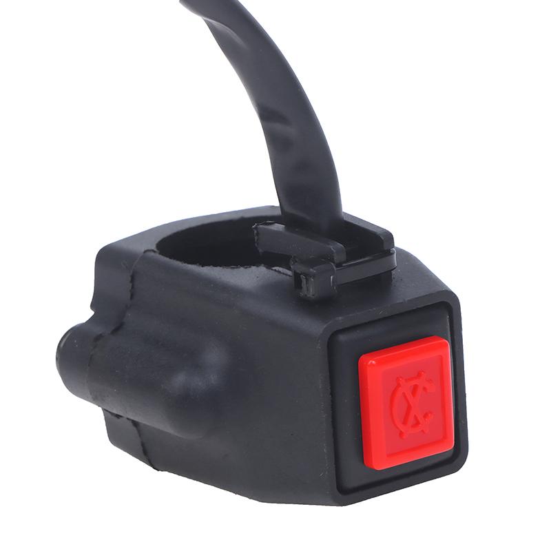 Durable Atv Motorcycle Dual Sport Quad Start Horn Kill Off Stop Switch Button Motorbike Accessories Control Handle Switches