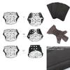 Luxurious Bamboo Charcoal Inserts In Baby Cloth Diaper With Super Absorption And Softness