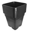 10 × 1 Gallon Square Black Nursery Pot Plastic Plant Flower Pots Re-ble