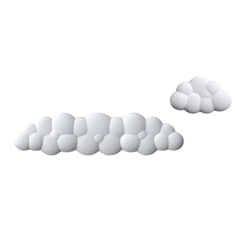 Cloud Wrist Rest for Computer Keypad Arm Wrist Rest Base Extended Rest Ergonomic Memory Foam for Keypad Mouse Typing