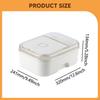 Rice Container Cereal Container,Organization,Multifunctional,Sealed Dispenser Rage Bin for