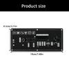 Portable Sound Amplifier Board 15W LCD Display Bluetooth-compatible Rechargeable Battery Multiple Input for Enhances Sound Projects