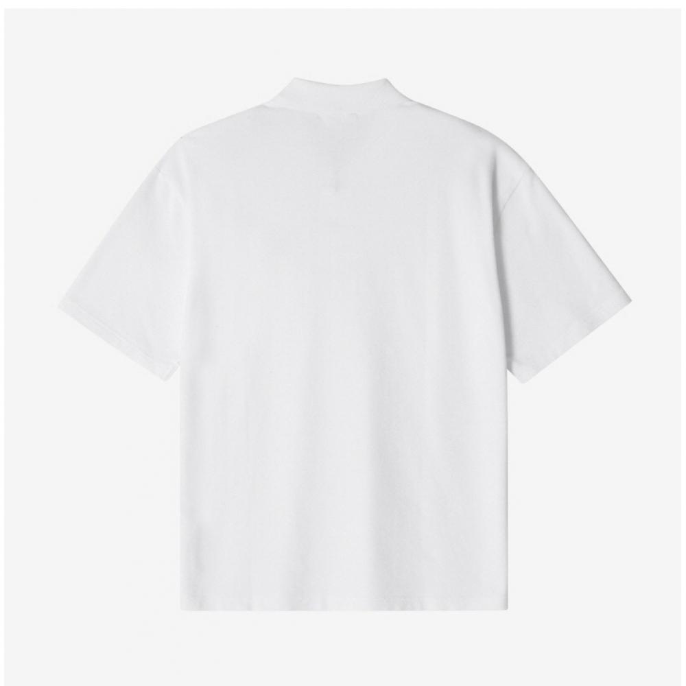 MaiSon KitSune Om00213kj7010 P100 Bold Fox Head Patch Polo Men S Short Sleeve Tee