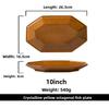 Japanese Style Ceramic Plate Irregular Rectangle Dish Creative Retro Tableware for Home Kitchen