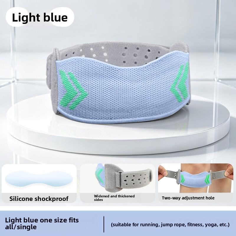 Silicone Shock-absorbing Anti-slip Breathable Pressure-relieving Running Fitness Basketball Sports Protection Patellar Guard for Knees