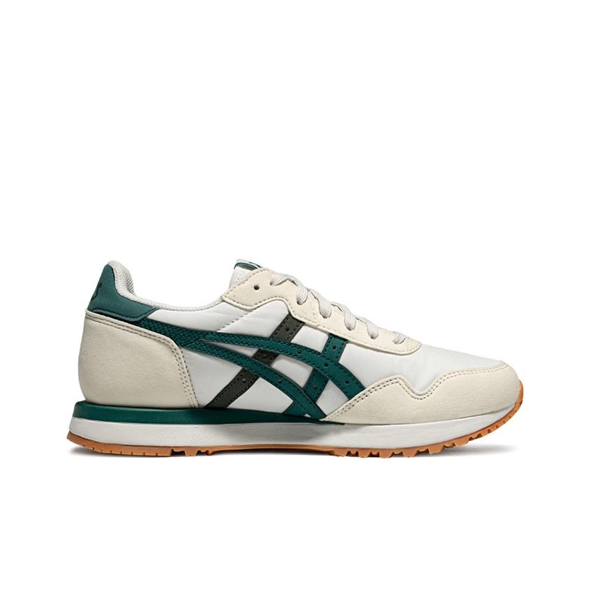 Asics Tiger Runner Ii Low Top Sports Casual Shoes Unisex Sneakers Light-Gray Green 1203A956-020